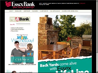 Web site www.bankofessex.com, Bank Of Essex
